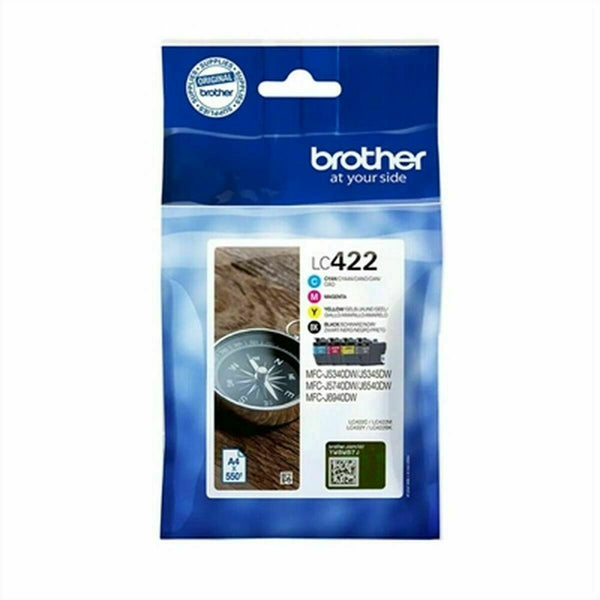 Original Bläckpatron Brother LC422VAL 4 antal-Kontor och Kontorsmaterial, Kontorsmaterial-Brother-peaceofhome.se