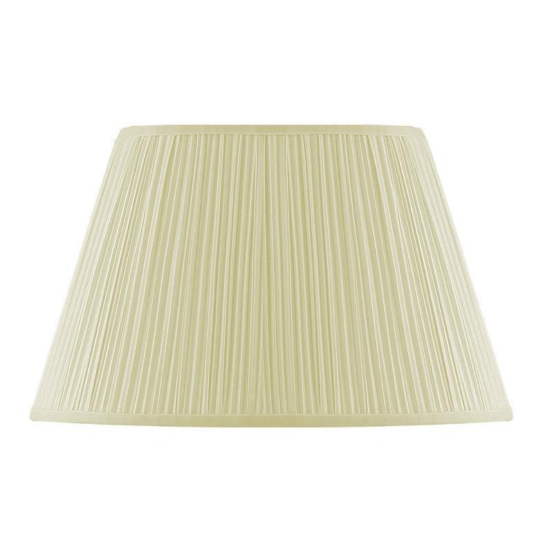 Oval plisserad lampskärm i antikvitt-Lampskärm-Mr Fredrik-peaceofhome.se
