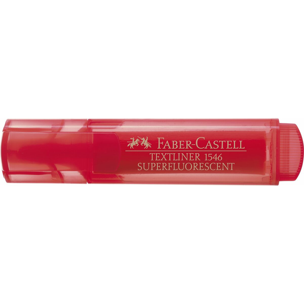 Överstrykningspenna Faber-Castell Textliner 46 Röd (10 antal)-Kontor och Kontorsmaterial, Kulspetspennor, pennor och skrivverktyg-Faber-Castell-peaceofhome.se