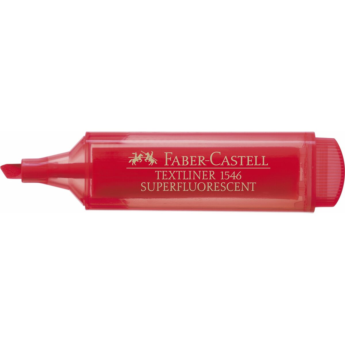 Överstrykningspenna Faber-Castell Textliner 46 Röd (10 antal)-Kontor och Kontorsmaterial, Kulspetspennor, pennor och skrivverktyg-Faber-Castell-peaceofhome.se