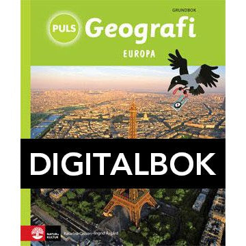 PULS, Geografi 4-6 Europa Grundbok Digitalbok, trede uppl-Digitala böcker-Natur & Kultur Digital-peaceofhome.se