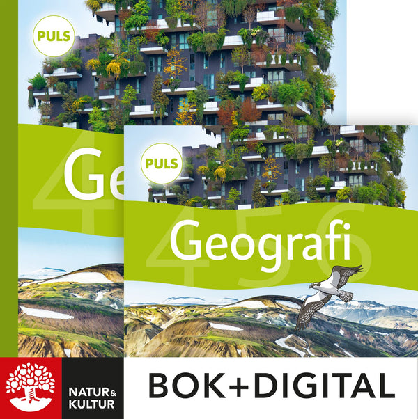 PULS Geografi 4-6 Paket Bok + Digital-Digitala böcker-Natur & Kultur Digital-peaceofhome.se