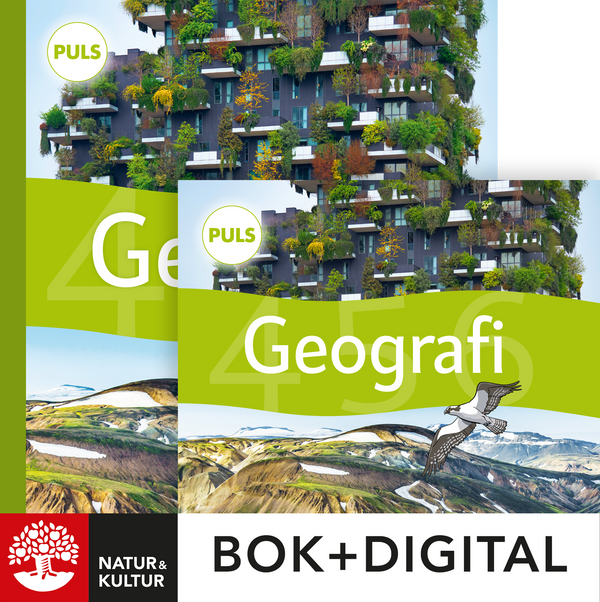 PULS Geografi 4-6 Paket Bok + Digital-Digitala böcker-Natur & Kultur Digital-peaceofhome.se