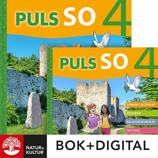 PULS SO åk 4 Paket Bok + Digital-Digitala böcker-Natur & Kultur Digital-peaceofhome.se