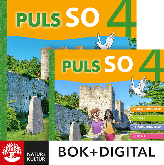 PULS SO åk 4 Paket Bok + Digital-Digitala böcker-Natur & Kultur Digital-peaceofhome.se