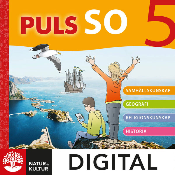 PULS SO åk 5 Grundbok Digital-Digitala böcker-Natur & Kultur Digital-peaceofhome.se