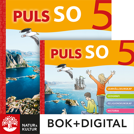 PULS SO åk 5 Paket Bok + Digital-Digitala böcker-Natur & Kultur Digital-peaceofhome.se