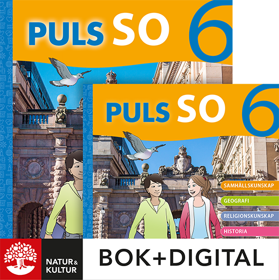 PULS SO åk 6 Paket Bok + Digital-Digitala böcker-Natur & Kultur Digital-peaceofhome.se