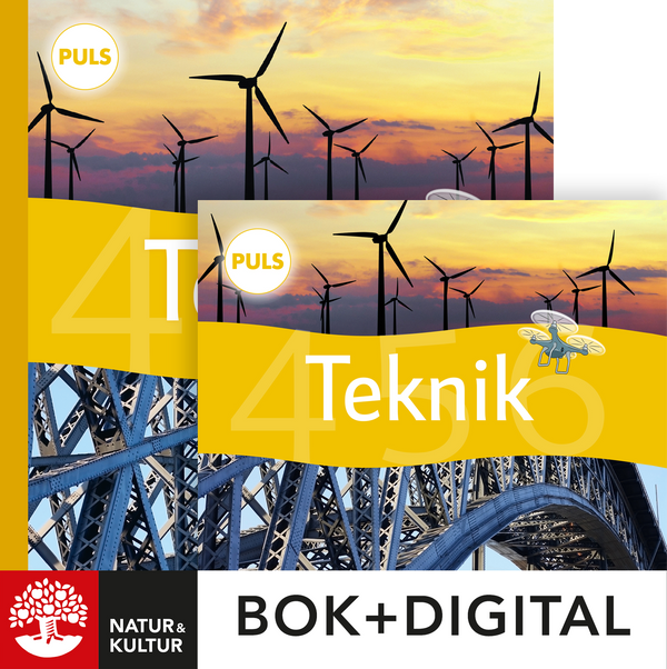 PULS Teknik 4-6 Paket Bok + Digital-Digitala böcker-Natur & Kultur Digital-peaceofhome.se