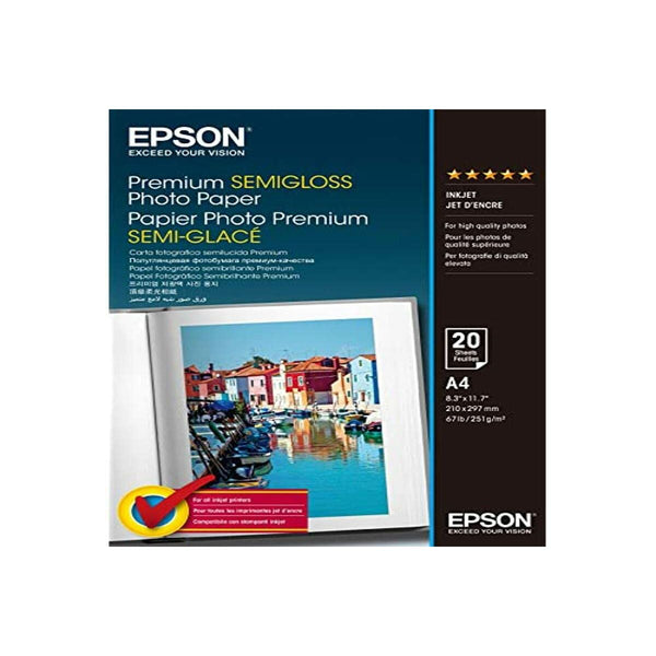 Pack med bläckpatroner och fotopapper Epson C13S041332-Kontor och Kontorsmaterial, Pappersprodukter för kontoret-Epson-peaceofhome.se