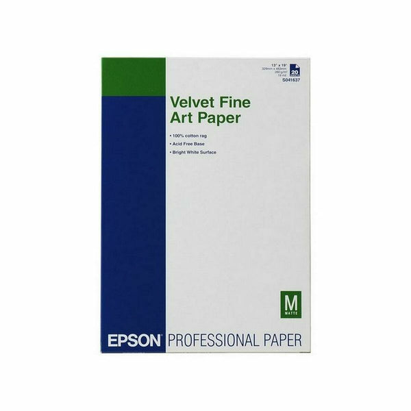 Pack med bläckpatroner och fotopapper Epson C13S041637 A3 20 Blad-Kontor och Kontorsmaterial, Pappersprodukter för kontoret-Epson-peaceofhome.se