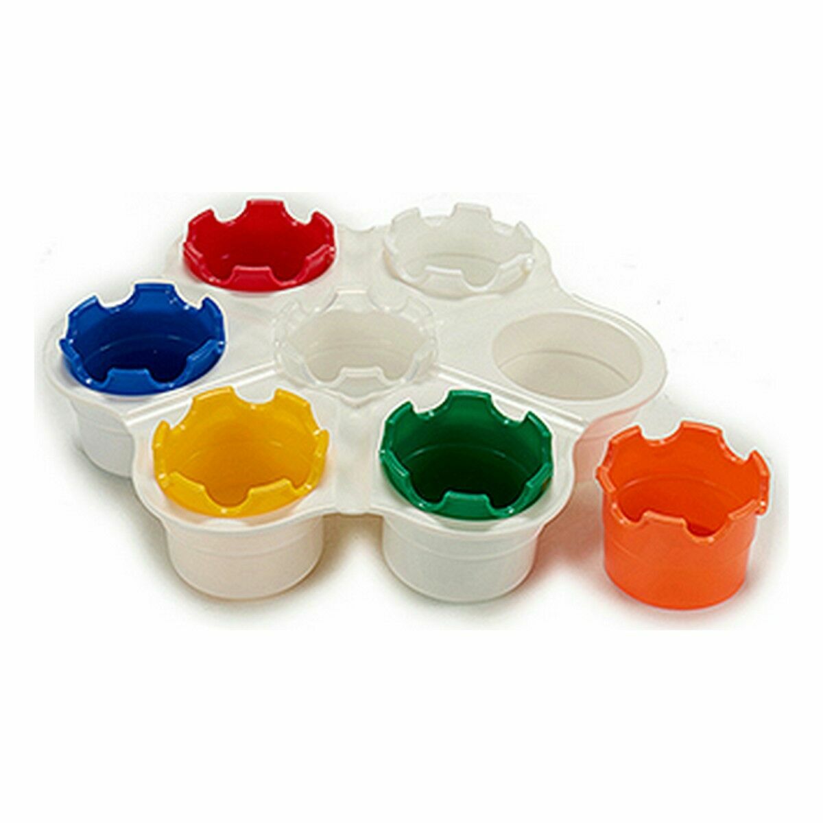Palett Pincello FSP001 FSP001 Multicolour Plast 23 x 6 x 25 cm Fingerfärg (12 antal)-Kontor och Kontorsmaterial, konst och hantverk-Pincello-peaceofhome.se