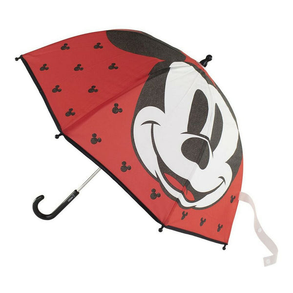 Paraply Mickey Mouse Röd (Ø 71 cm)-Bagage, Paraplyer-Mickey Mouse-peaceofhome.se