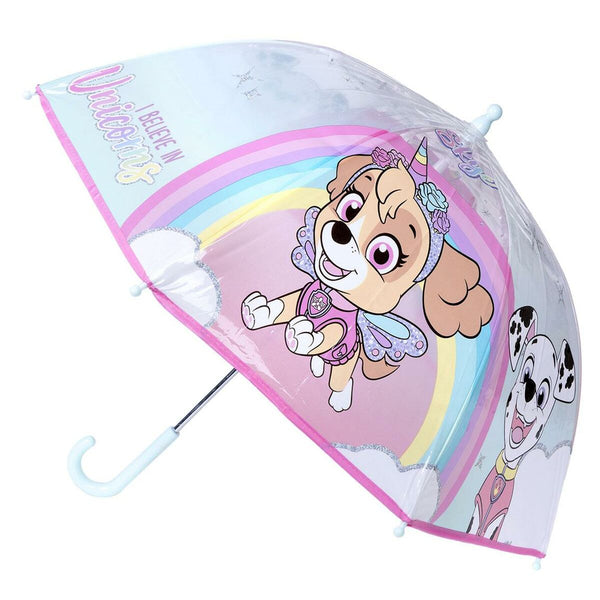 Paraply The Paw Patrol Ø 71 cm Rosa-Kontor och Kontorsmaterial, Skol- och utbildningsmaterial-The Paw Patrol-peaceofhome.se