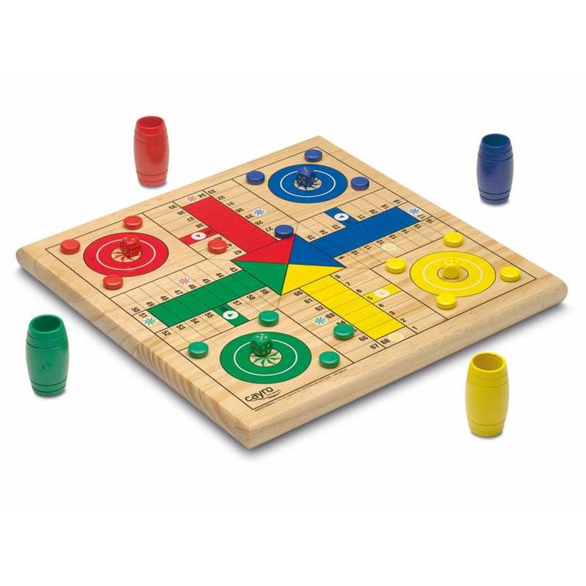 Parchís och Oca Board Cayro-Leksaker och spel, Spel och tillbehör-Cayro-peaceofhome.se