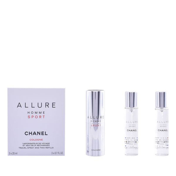 Parfym Herrar Allure Homme Sport Cologne Chanel 3145891233001 EDC (3 pcs) Allure Homme Sport Cologne 20 ml-Skönhet, Parfymer och dofter-Chanel-peaceofhome.se