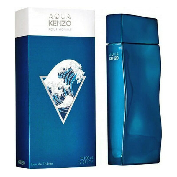 Parfym Herrar Aqua Kenzo EDT (100 ml) (100 ml)-Skönhet, Parfymer och dofter-Kenzo-peaceofhome.se