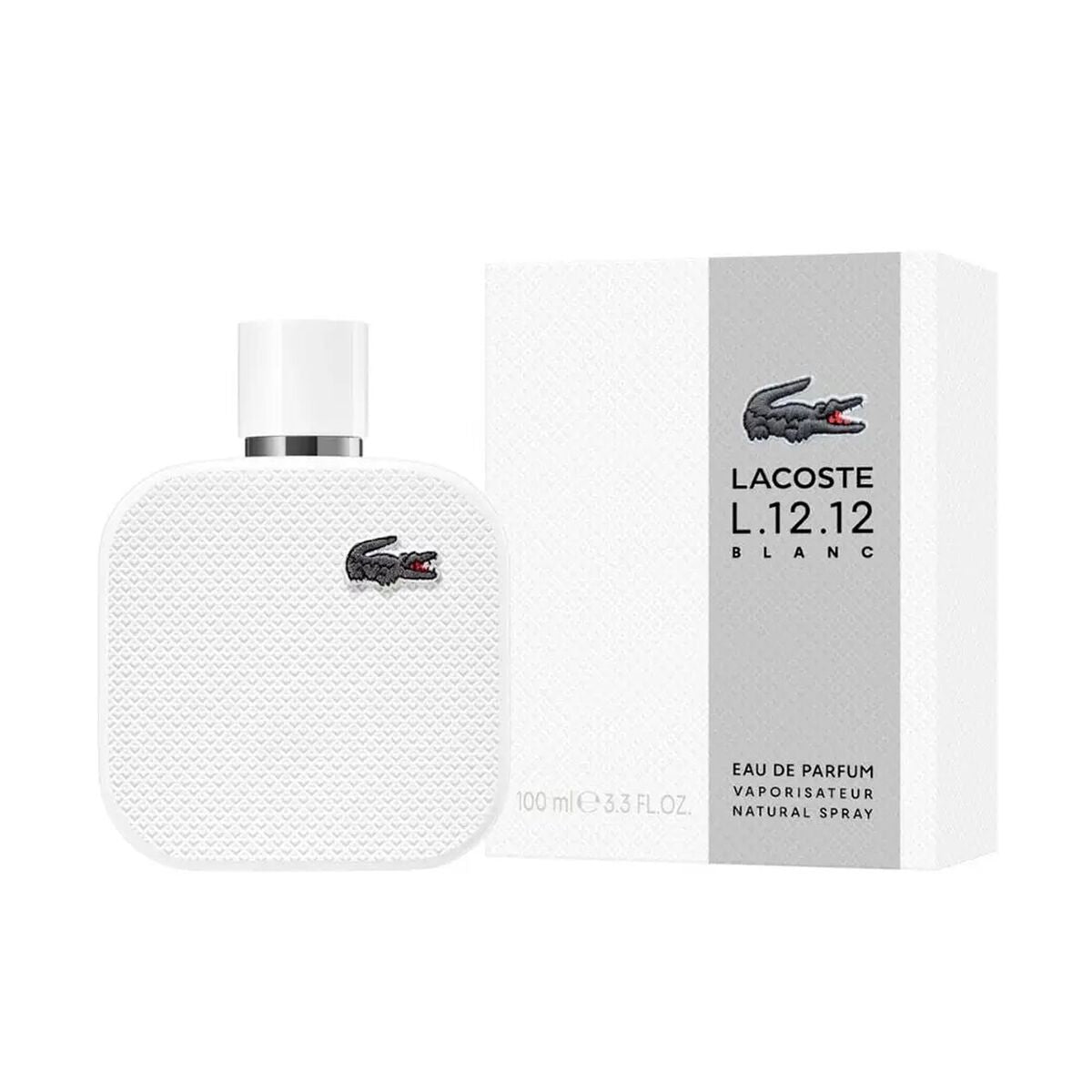 Parfym Herrar Lacoste L.12.12 Blanc EDP 100 ml-Skönhet, Parfymer och dofter-Lacoste-peaceofhome.se