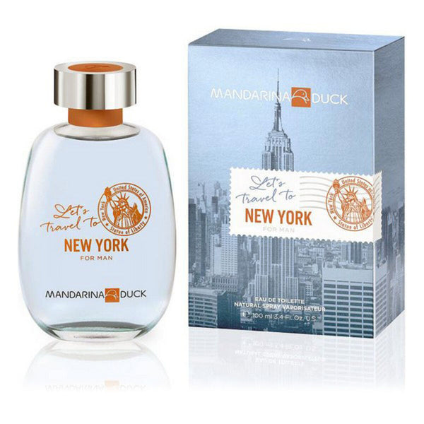 Parfym Herrar Mandarina Duck Let's Travel NY EDT 100 ml-Skönhet, Parfymer och dofter-Mandarina Duck-peaceofhome.se