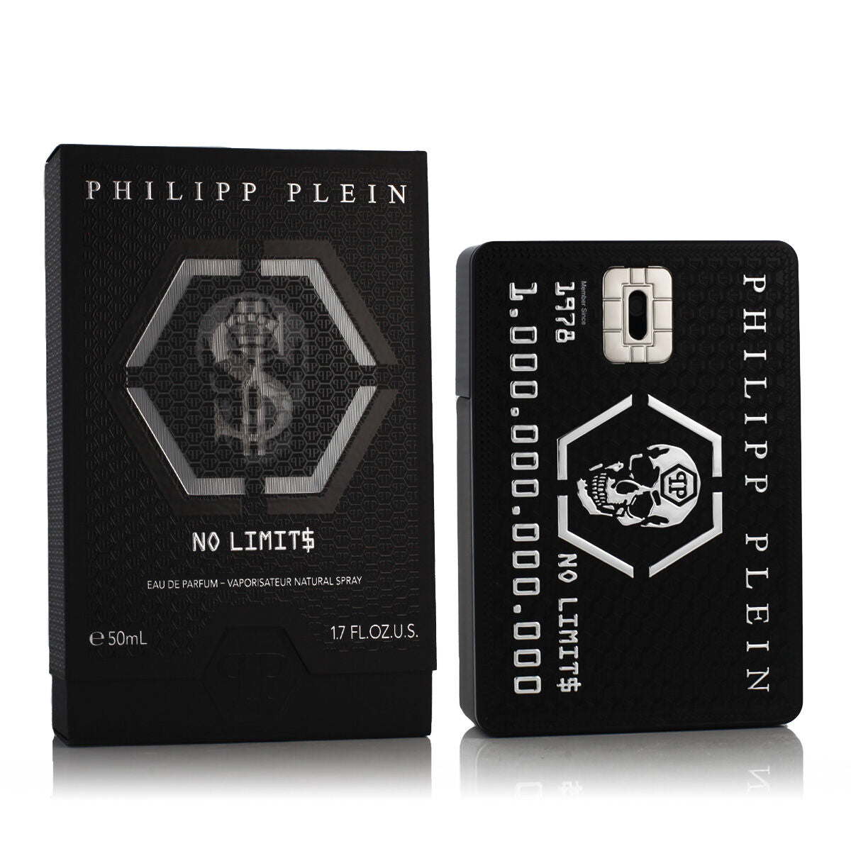 Parfym Herrar PHILIPP PLEIN No Limit$ EDP 50 ml-Skönhet, Parfymer och dofter-PHILIPP PLEIN-peaceofhome.se