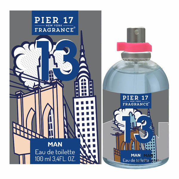 Parfym Herrar Pier 17 New York EDT 100 ml 13-Skönhet, Parfymer och dofter-Pier 17-peaceofhome.se