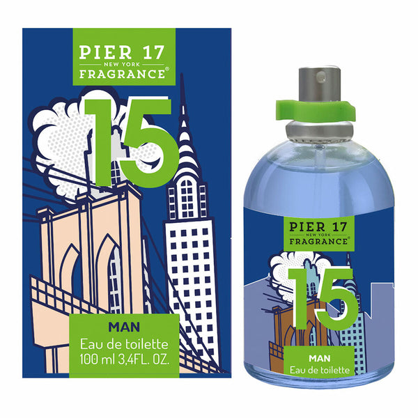 Parfym Herrar Pier 17 New York EDT 100 ml 15-Skönhet, Parfymer och dofter-Pier 17-peaceofhome.se