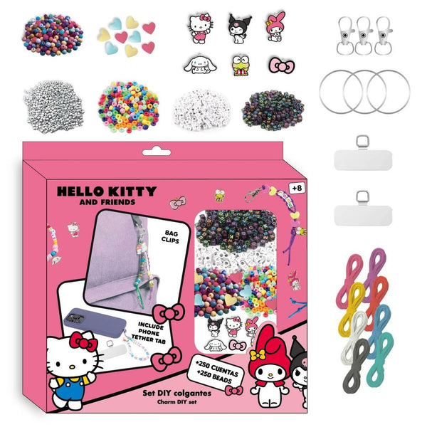 Pärlor Hello Kitty 25,5 x 25 x 5 cm-Leksaker och spel, Kreativa aktiviteter-Hello Kitty-peaceofhome.se