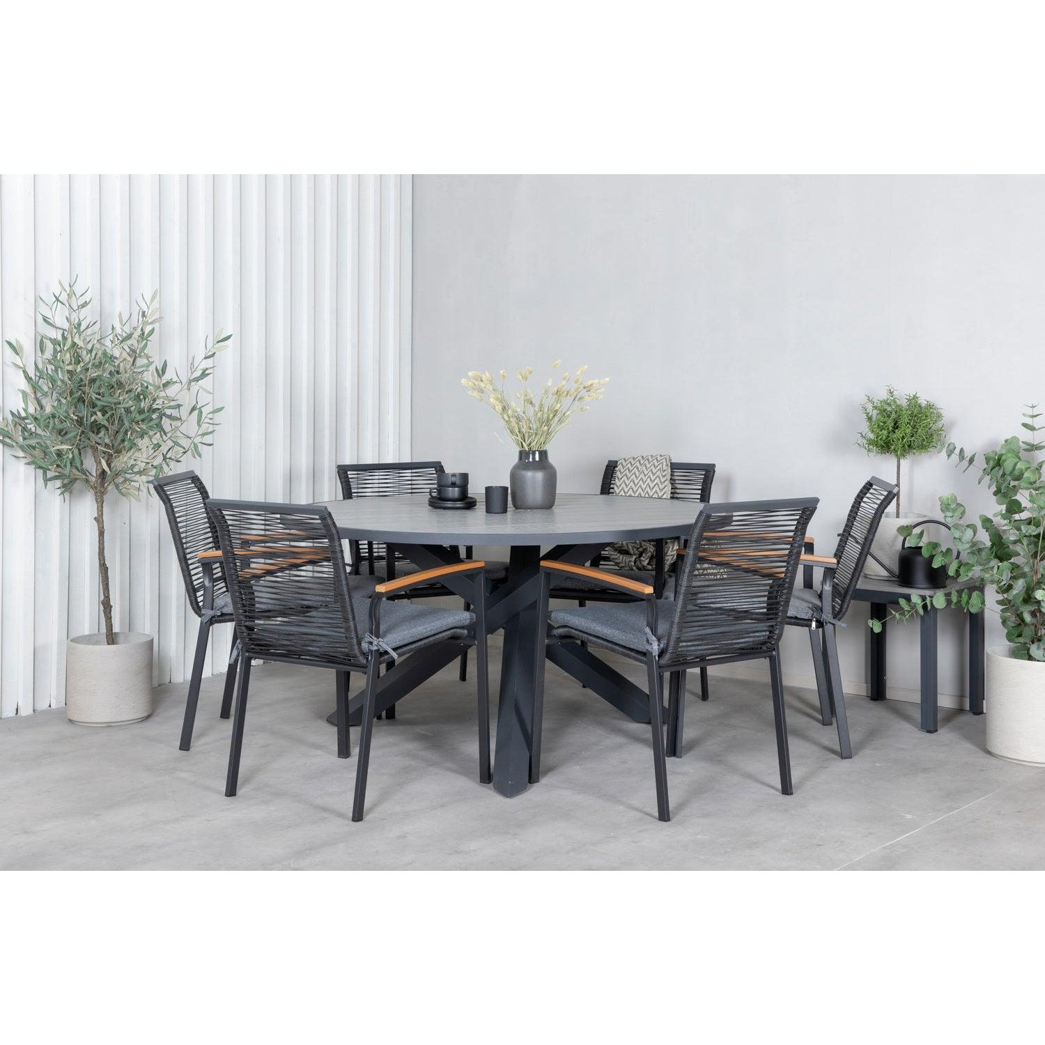 Parma Rund Matgrupp-Table Set-Venture Home-peaceofhome.se