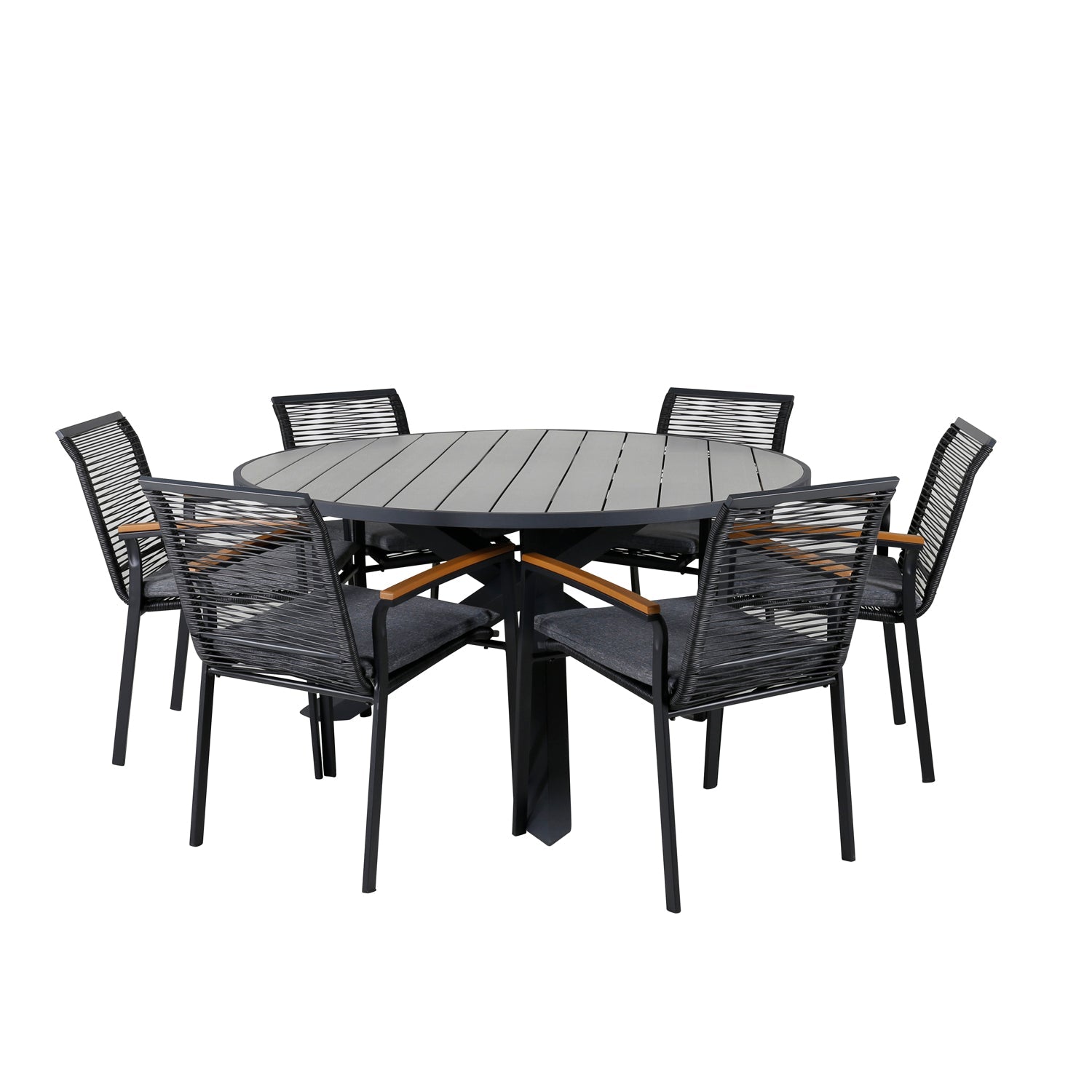 Parma Rund Matgrupp-Table Set-Venture Home-peaceofhome.se