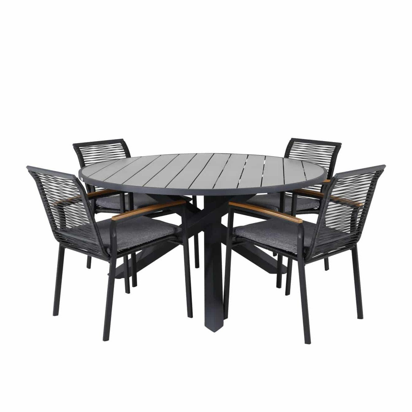 Parma Rund Matgrupp-Table Set-Venture Home-peaceofhome.se