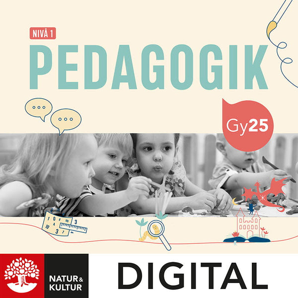 Pedagogik nivå 1 Digital-Digitala böcker-Natur & Kultur Digital-peaceofhome.se