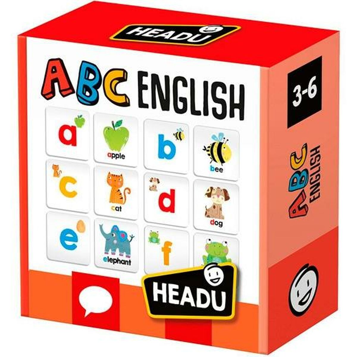 Pedagogiskt spel för små barn HEADU ABC English (5 antal)-Leksaker och spel, Spel och tillbehör-HEADU-peaceofhome.se