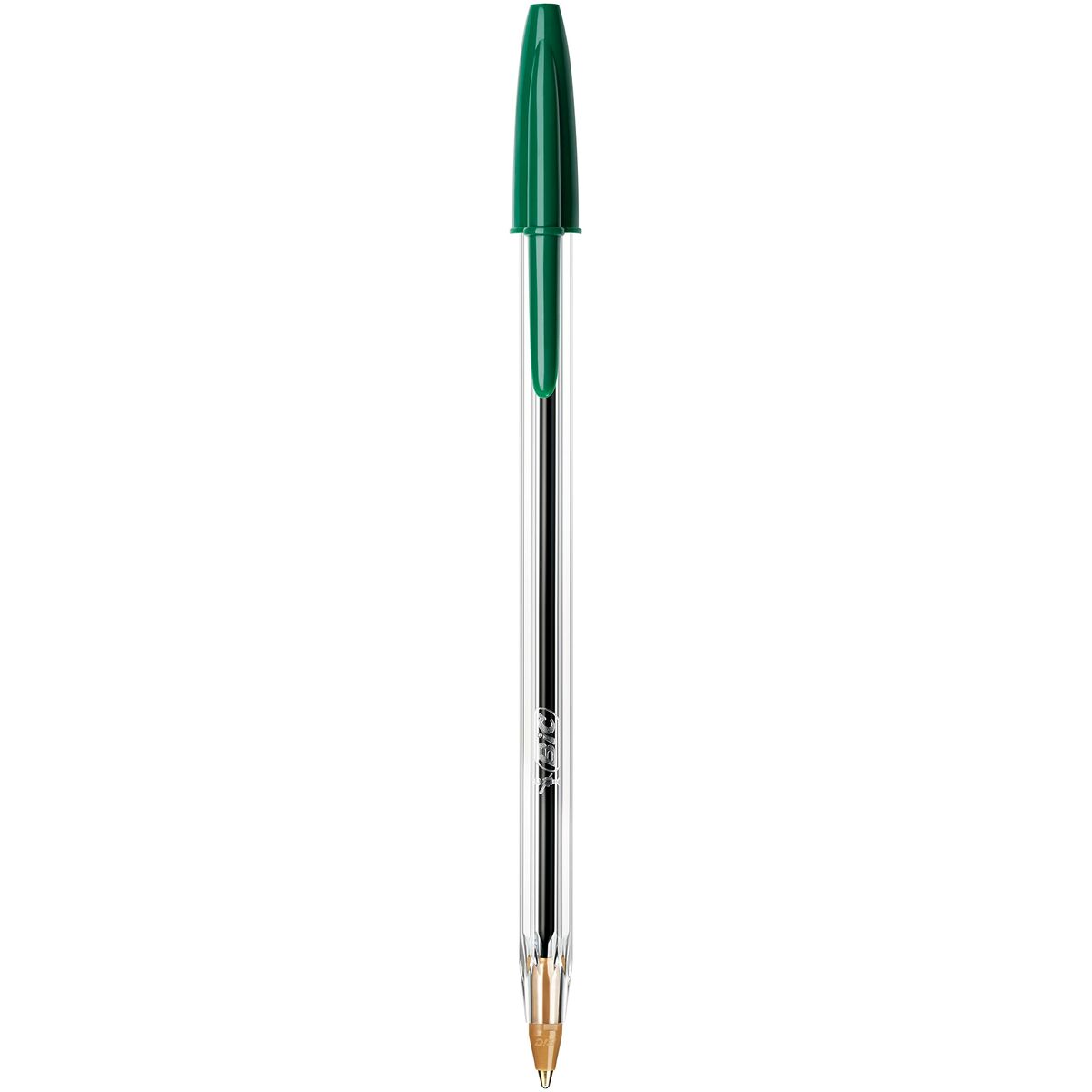Penna Bic Cristal Original Grön 0,32 mm (50 antal)-Kontor och Kontorsmaterial, Kulspetspennor, pennor och skrivverktyg-Bic-peaceofhome.se
