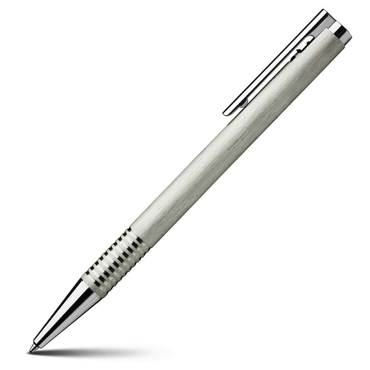 Penna Lamy Brushed Svart Rostfritt stål-Kontor och Kontorsmaterial, Kulspetspennor, pennor och skrivverktyg-Lamy-peaceofhome.se