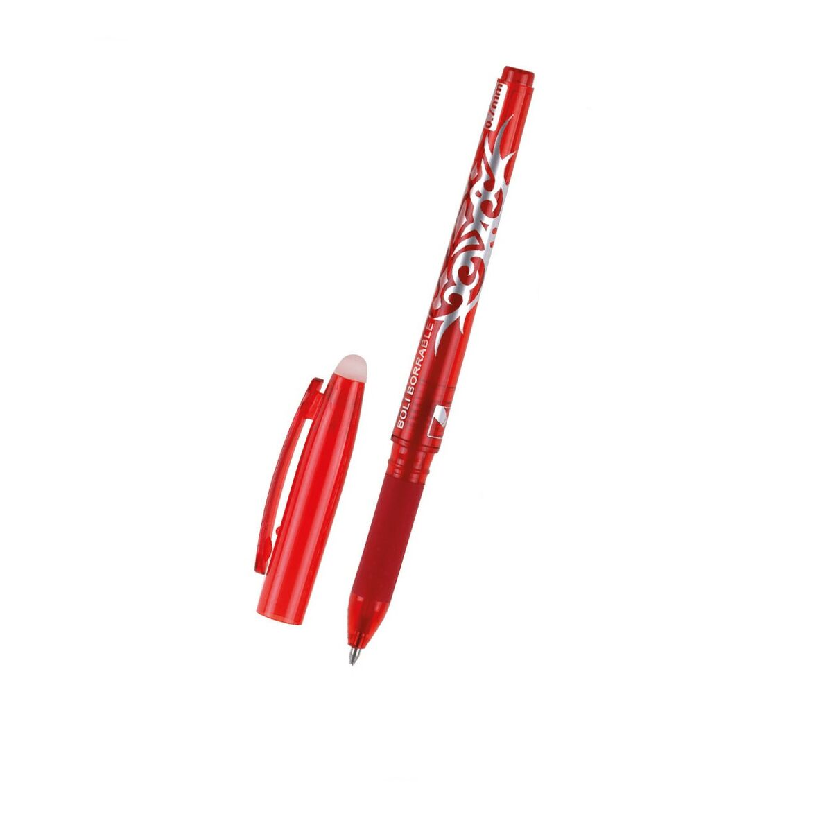 Penna MP Click System Röd Suddbart bläck 0,7 mm (12 antal)-Kontor och Kontorsmaterial, Kulspetspennor, pennor och skrivverktyg-MP-peaceofhome.se
