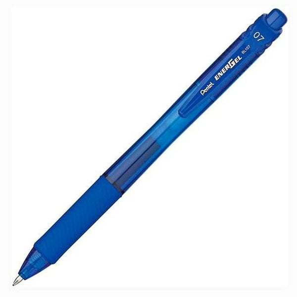 Penna Pentel EnerGel Blå 0,7 mm (12 Delar)-Kontor och Kontorsmaterial, Kulspetspennor, pennor och skrivverktyg-Pentel-peaceofhome.se