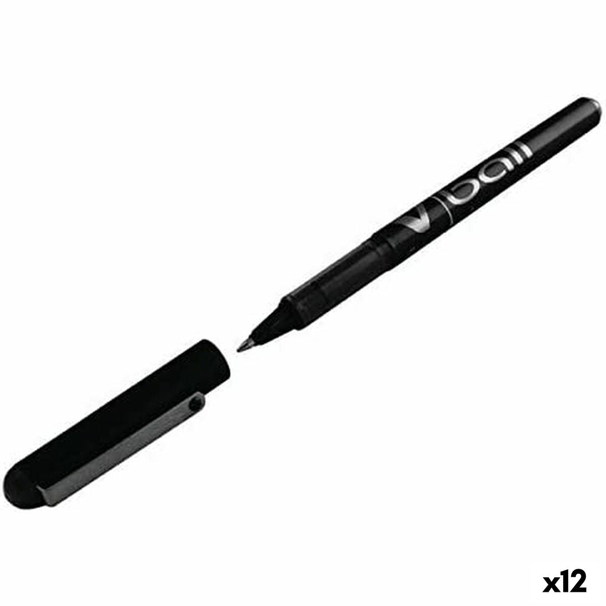 Penna Pilot BL-VB-5 Svart 0,3 mm (12 antal)-Kontor och Kontorsmaterial, Kulspetspennor, pennor och skrivverktyg-Pilot-peaceofhome.se