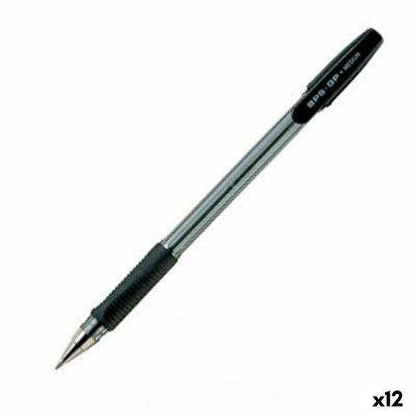 Penna Pilot BPS-GP Svart 0,4 mm (12 antal)-Kontor och Kontorsmaterial, Kulspetspennor, pennor och skrivverktyg-Pilot-peaceofhome.se