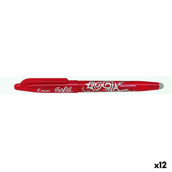 Penna Pilot FRIXION BALL Röd 0,7 mm (12 antal)-Kontor och Kontorsmaterial, Kulspetspennor, pennor och skrivverktyg-Pilot-peaceofhome.se