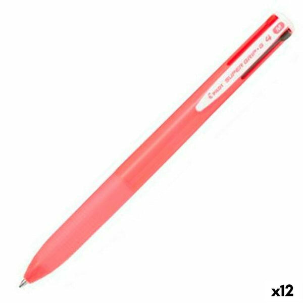 Penna Pilot Supergrip G4 Ljusrosa 0,4 mm (12 antal)-Kontor och Kontorsmaterial, Kulspetspennor, pennor och skrivverktyg-Pilot-peaceofhome.se