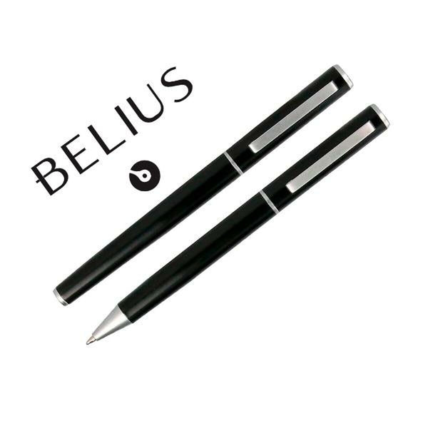 Penna Roller Belius BB187 Blå 1 mm (2 antal)-Kontor och Kontorsmaterial, Kulspetspennor, pennor och skrivverktyg-Belius-peaceofhome.se