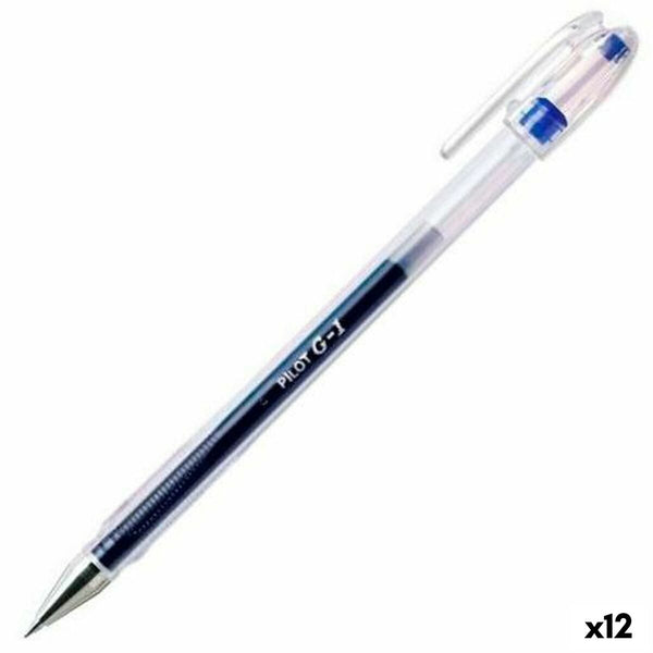 Penna Roller Pilot G-1 Blå 0,3 mm (12 antal)-Kontor och Kontorsmaterial, Kulspetspennor, pennor och skrivverktyg-Pilot-peaceofhome.se