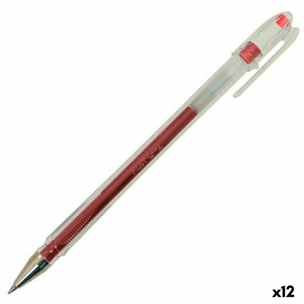 Penna Roller Pilot G-1 Röd 0,3 mm (12 antal)-Kontor och Kontorsmaterial, Kulspetspennor, pennor och skrivverktyg-Pilot-peaceofhome.se