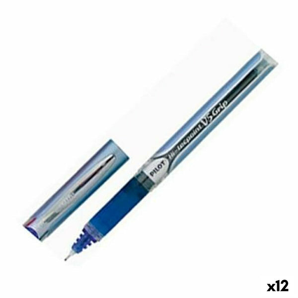 Penna Roller Pilot V5 Grip Blå 0,3 mm (12 antal)-Kontor och Kontorsmaterial, Kulspetspennor, pennor och skrivverktyg-Pilot-peaceofhome.se