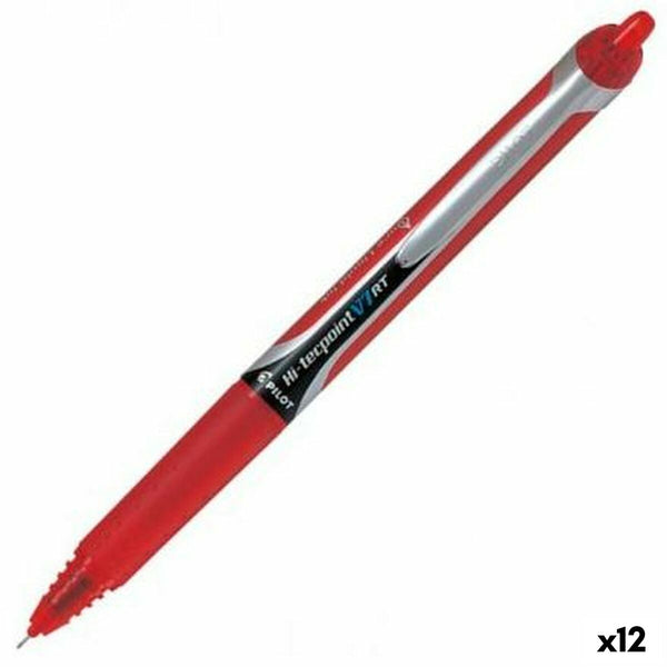 Penna Roller Pilot V7 RT Röd 0,5 mm (12 antal)-Kontor och Kontorsmaterial, Kulspetspennor, pennor och skrivverktyg-Pilot-peaceofhome.se