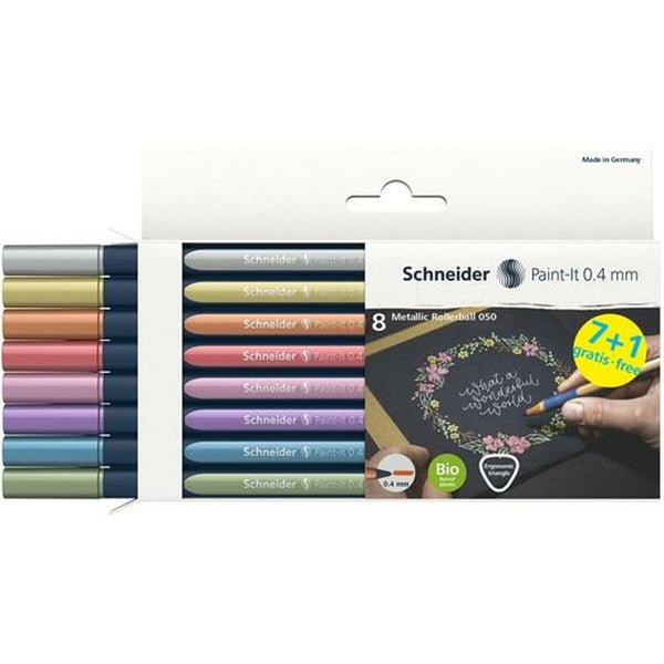 Penna Roller Schneider Multicolour 0,4 mm-Kontor och Kontorsmaterial, Kulspetspennor, pennor och skrivverktyg-Schneider-peaceofhome.se