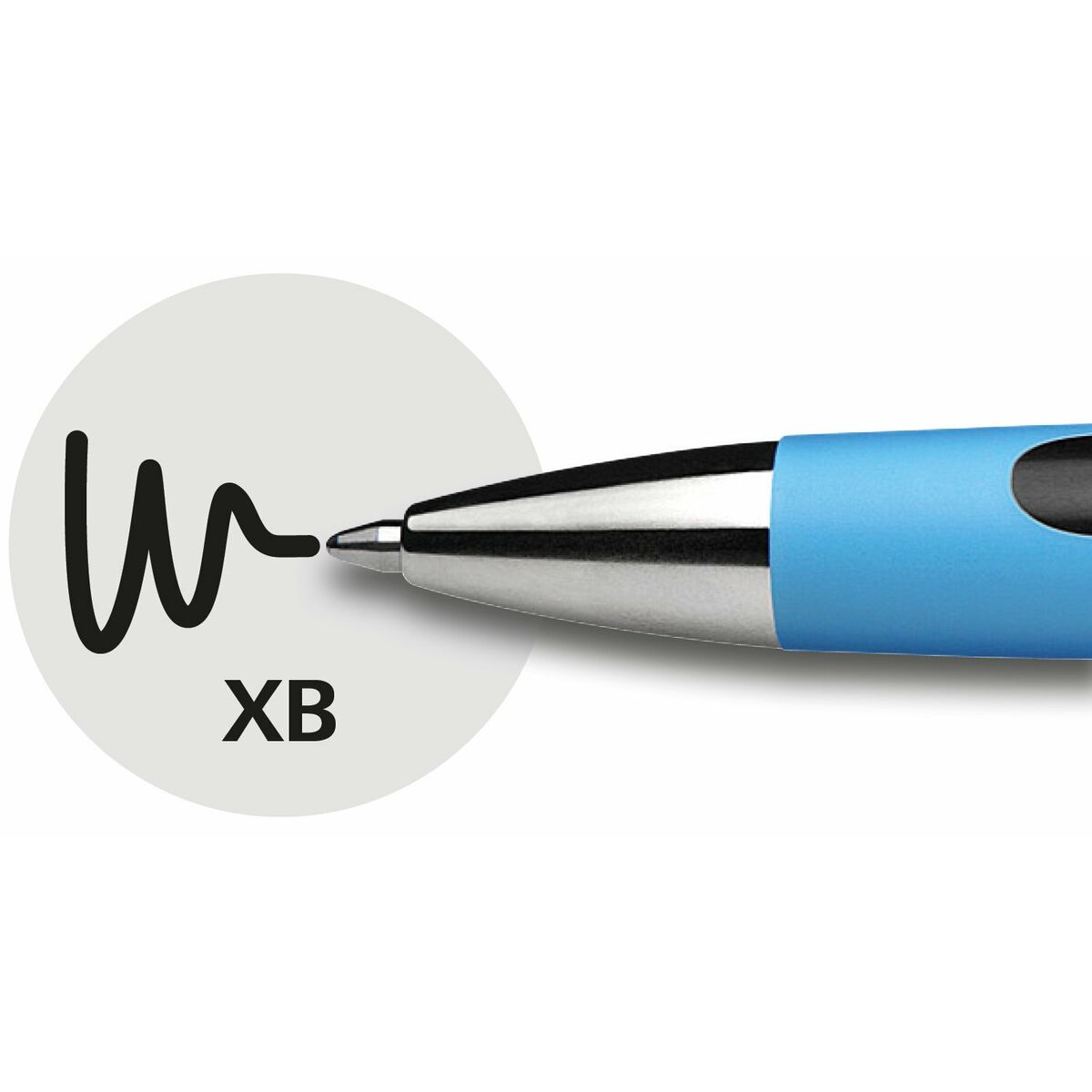 Penna Schneider SLIDER RAVE XB Blå Laddningsbar Svart (5 Delar)-Kontor och Kontorsmaterial, Kulspetspennor, pennor och skrivverktyg-Schneider-peaceofhome.se