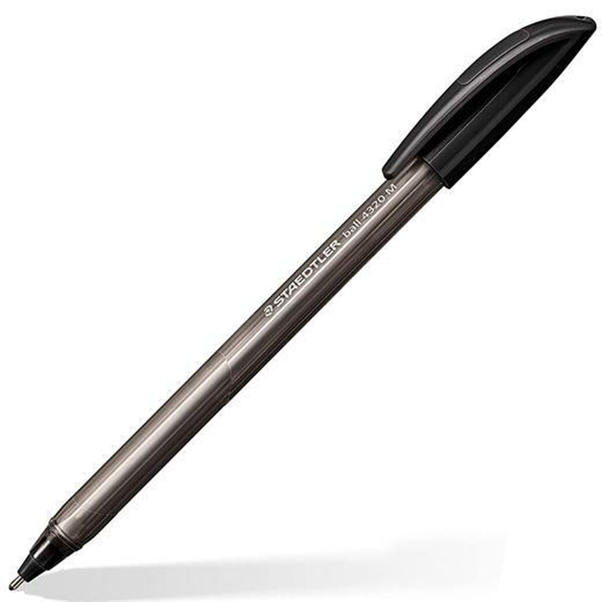 Penna Staedtler 4320 M Svart 1 mm 10 antal-Kontor och Kontorsmaterial, Kulspetspennor, pennor och skrivverktyg-Staedtler-peaceofhome.se