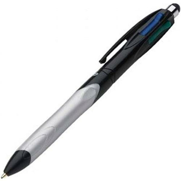 Penna för flytande bläck Bic Cristal Stylus 4 färger 0,4 mm (12 Delar)-Kontor och Kontorsmaterial, Kulspetspennor, pennor och skrivverktyg-Bic-peaceofhome.se