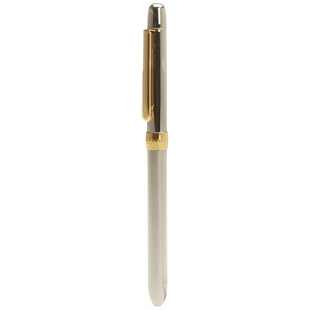 Penna för flytande bläck Milan 1772601 1 mm Vit Silvrig-Kontor och Kontorsmaterial, Kulspetspennor, pennor och skrivverktyg-Milan-peaceofhome.se
